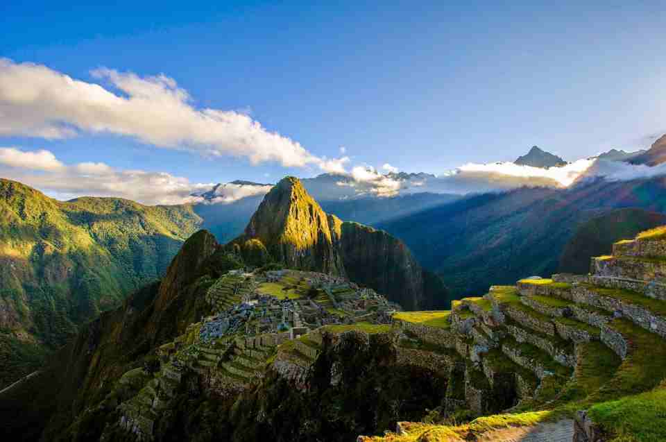 Machu Picchu Sonnenaufgang