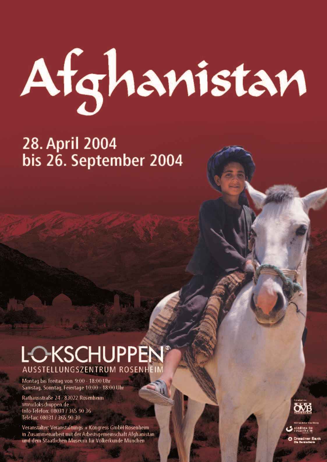 Plakatmotiv Afghanistan 2004