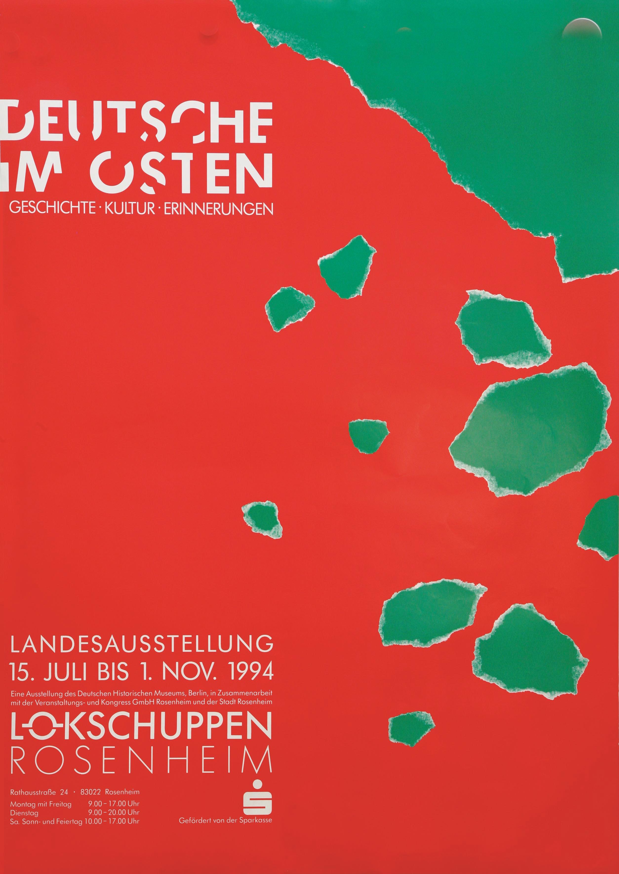 Plakat Deutsche im Osten