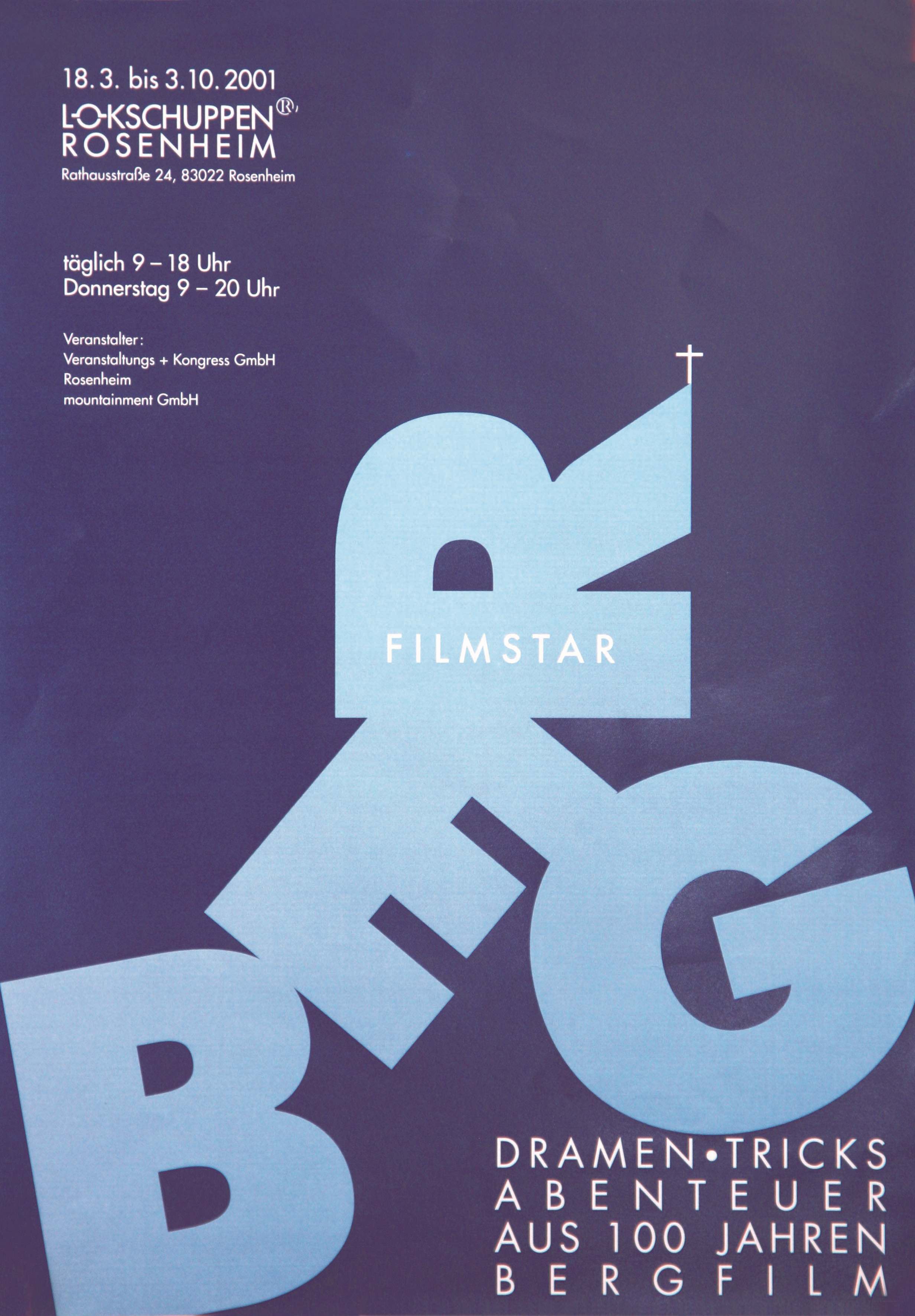 Plakat Bergfilm