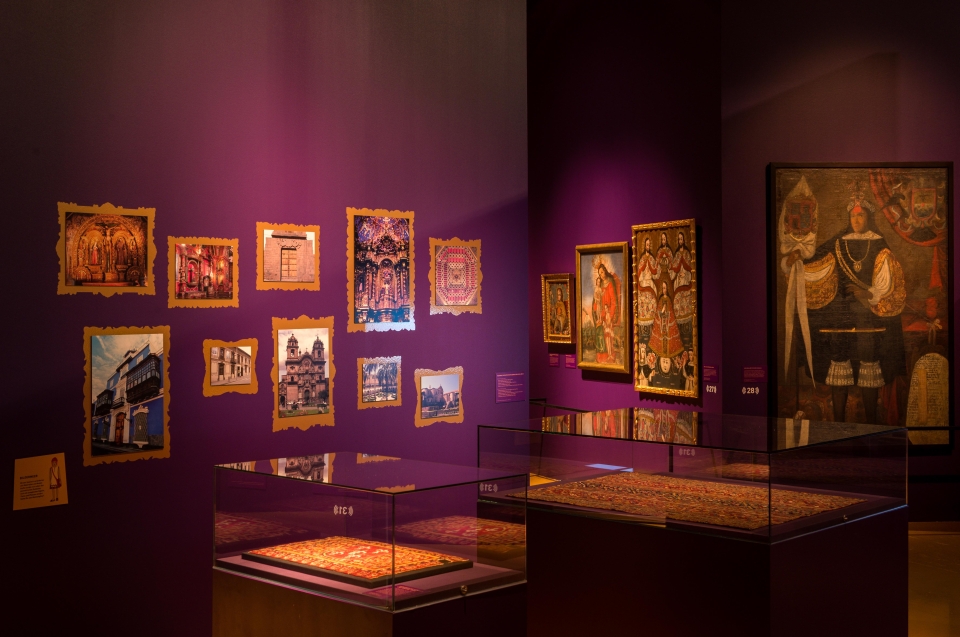 Ausstellungsraum Christianisierung Inka Ausstellung - Copyright: Andreas Jacob