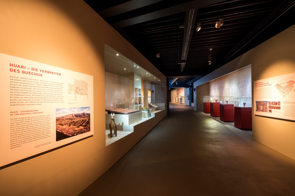Ausstellungsraum Ausgang Inka Ausstellung - Copyright: Andreas Jacob