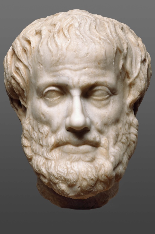 Kopf des Aristoteles, 1. - 2. Jh. n. Chr. Römische Kopie nach einem griechischen Original des 4. Jh. v. Chr. © Kusnthistorisches Museum, Wien, Antikenabteilung
